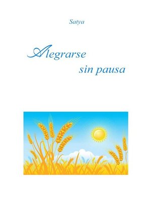 cover image of Alegrarse sin pausa